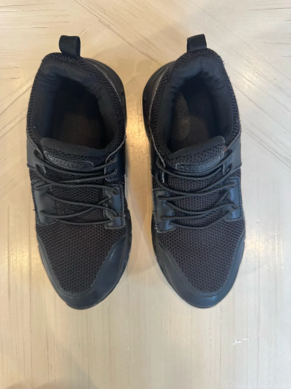 Nautica Meridian 2-Y Kids’ Sneakers – Black – Size 1Y